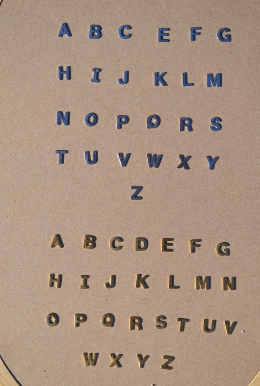 Charms ALPHABET