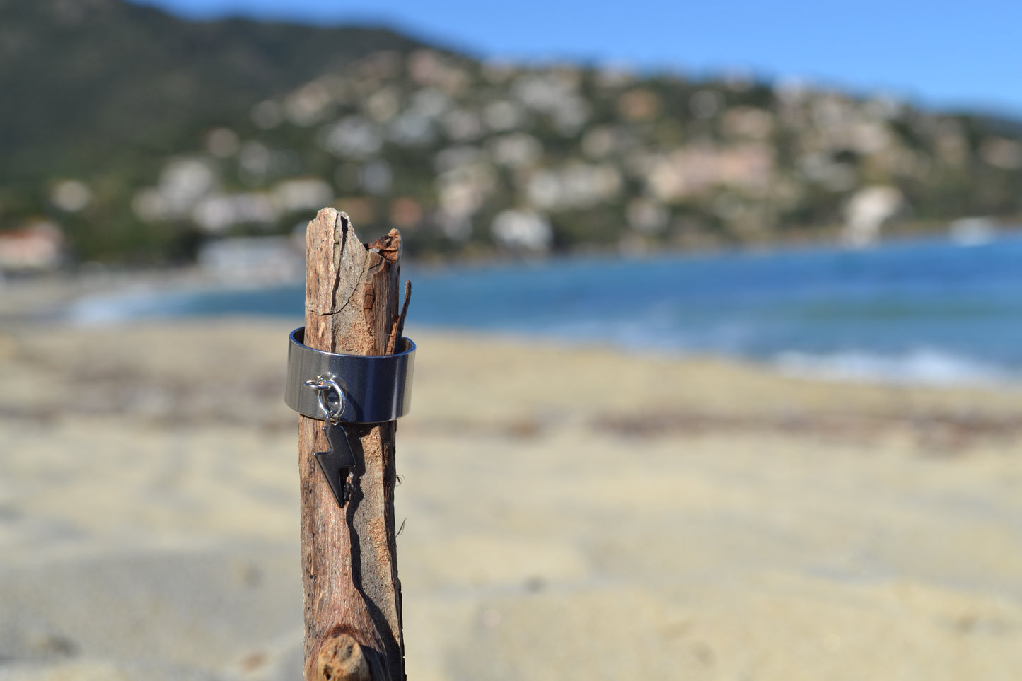 Bague éclair argent